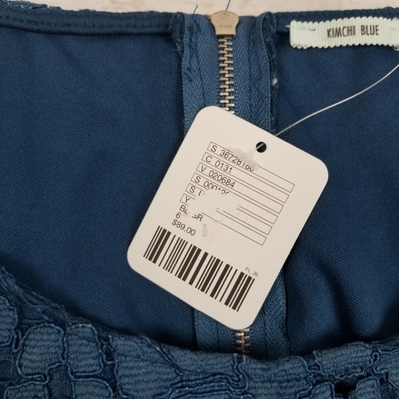 Kimchi Blue Womens Blue Romper - Picture 4 of 7